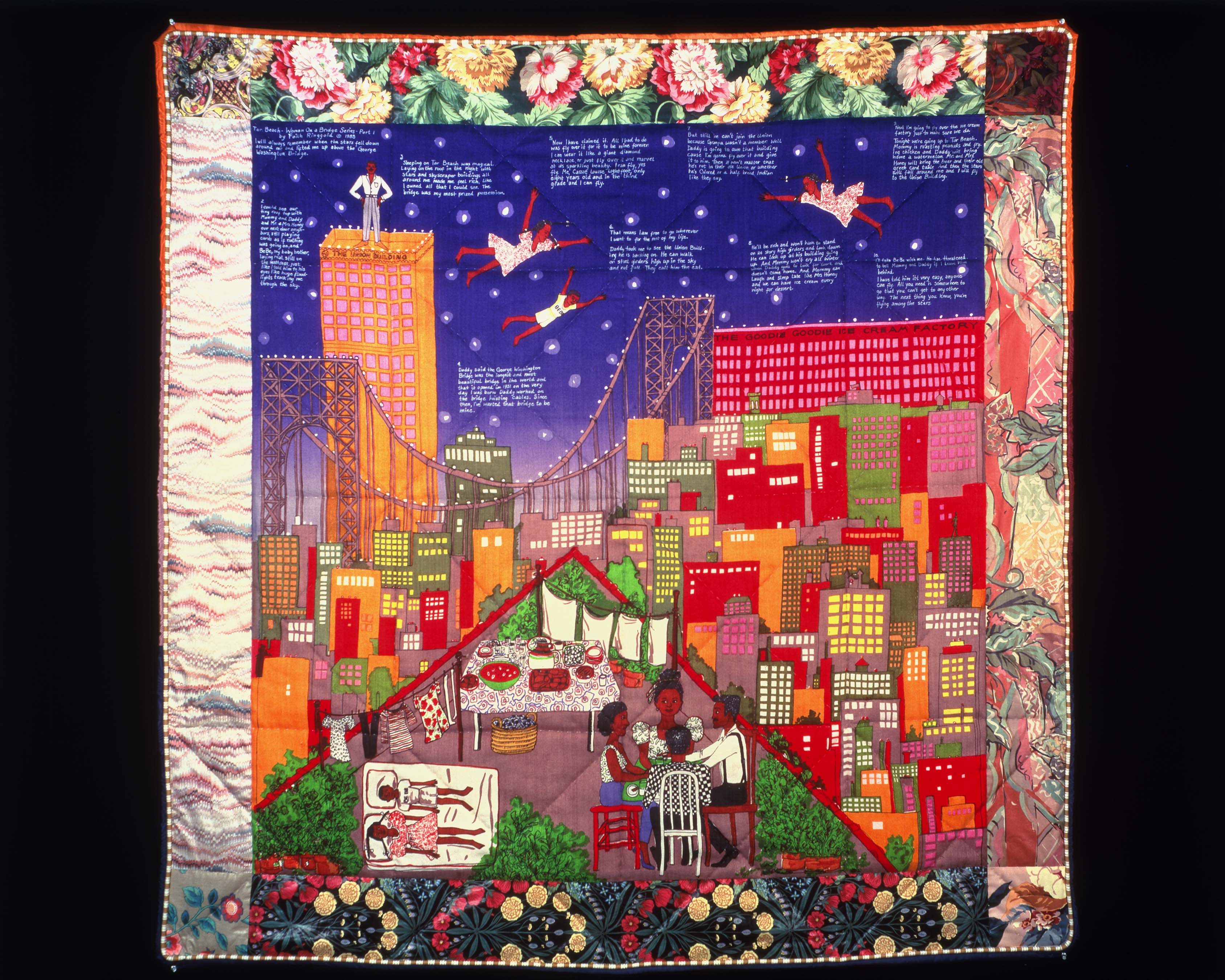 tar beach faith ringgold quilt